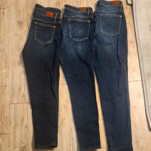 3 Pairs Judy Blue Jeans Lot